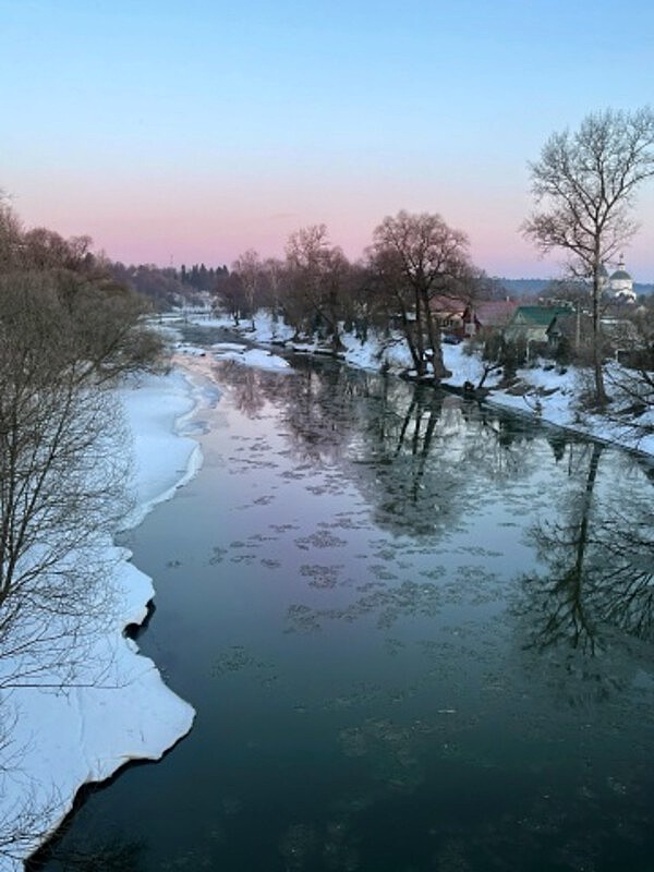 Фотопейзаж - Рассвет на Протве