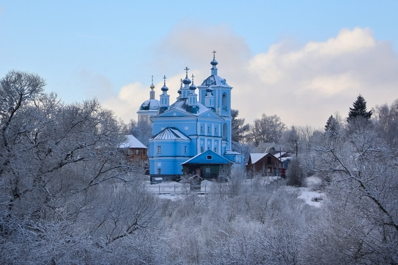 Фотопейзаж - Верея. Храм Ильи Пророка
